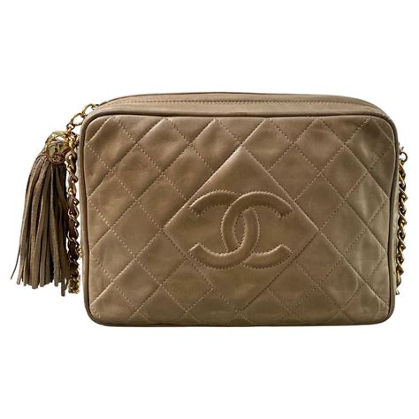 chanel white camera bag|Chanel vintage camera bag beige.